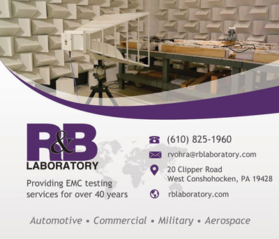 R&B Laboratory Advertisement