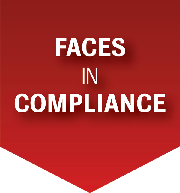 Faces In Compliance department heading