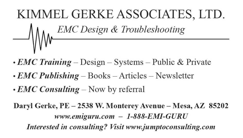 Kimmel Gerke Associates business card