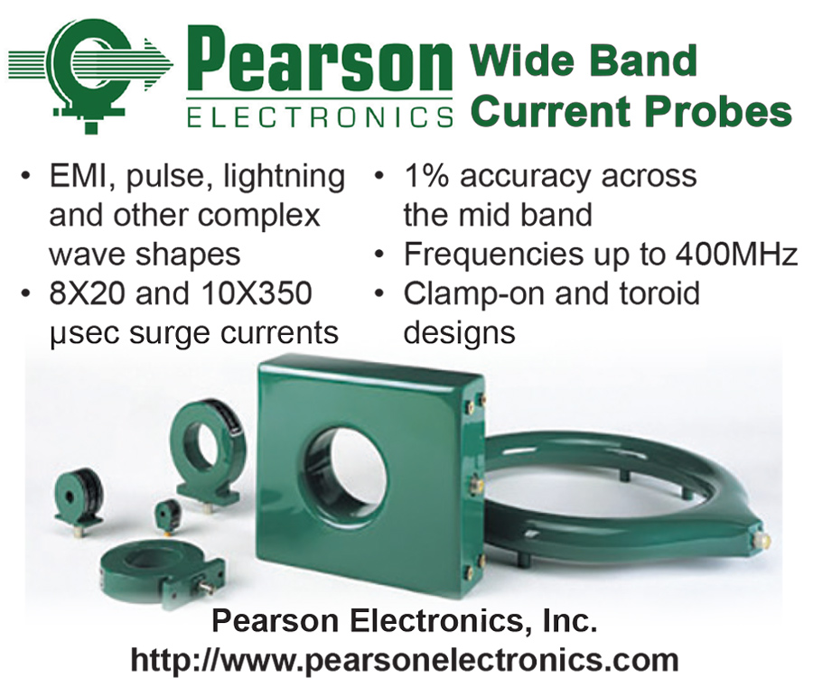 Pearson Electronics Inc. advertisement
