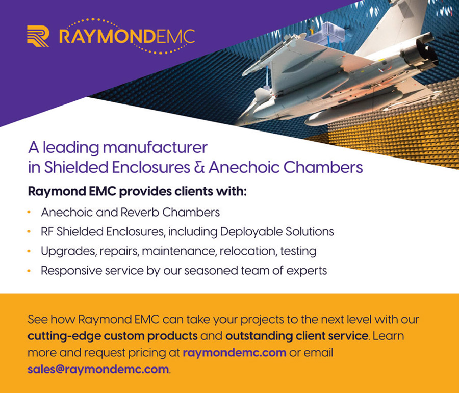 Raymond EMC advertisment
