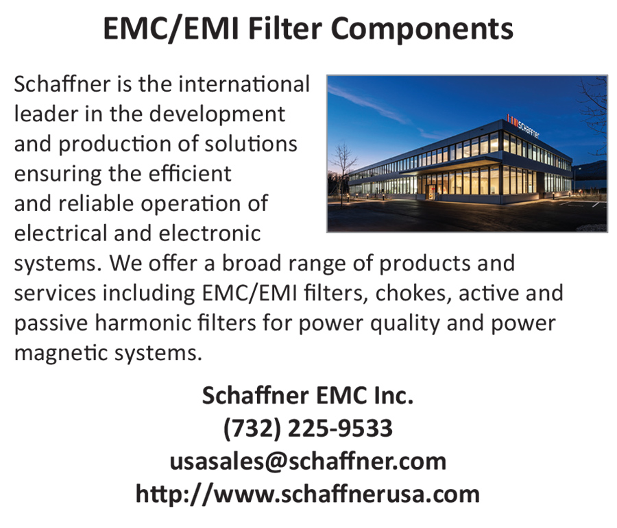 Schaffner EMC Inc. advertisement
