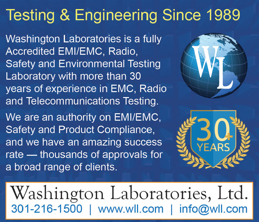 Washington Laboratories Ltd. advertisement