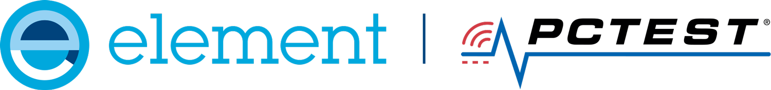 Element & PCTEST logos