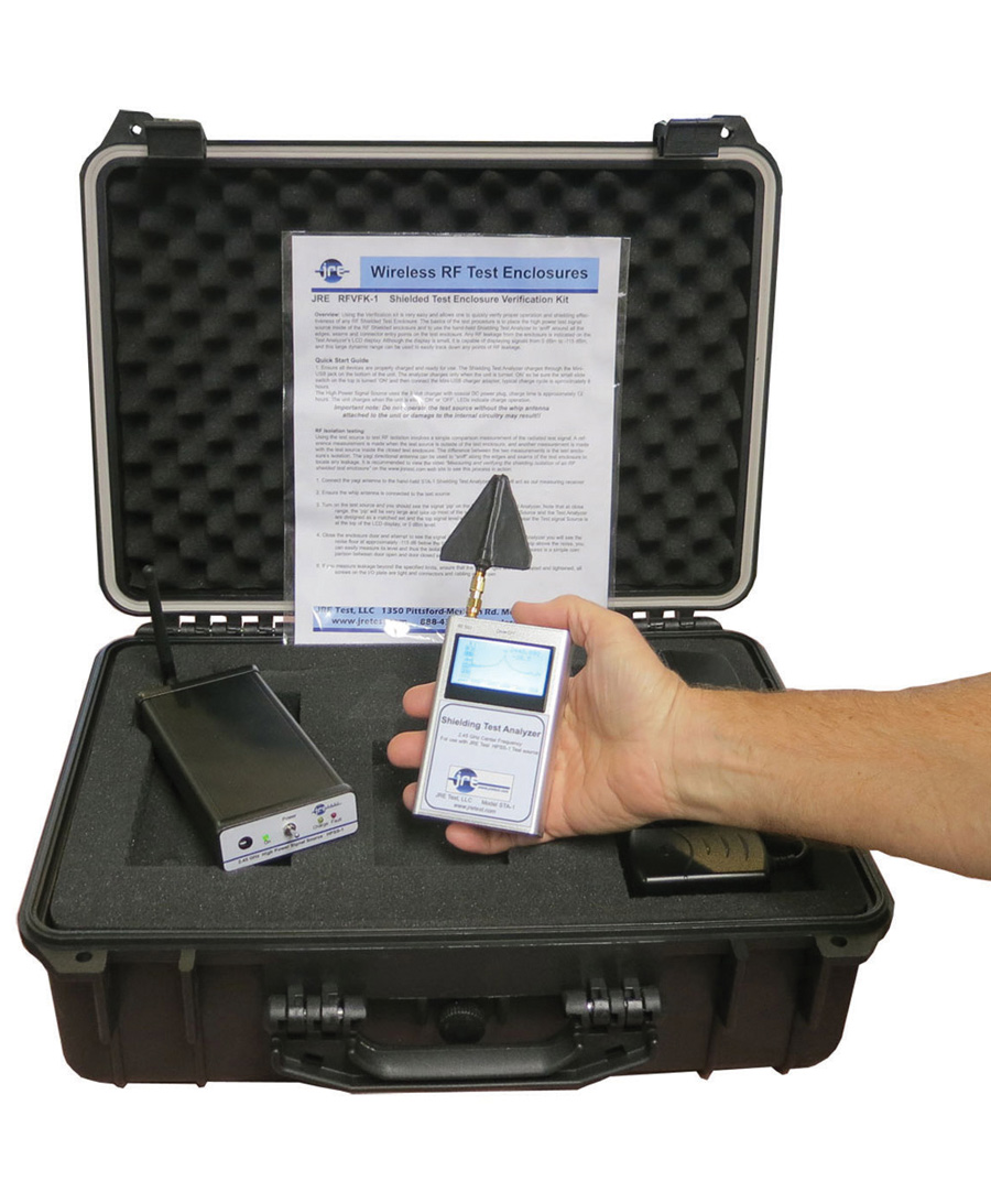 JRE TVK isolation tester, designed to help verify the proper shielding isolation of radiofrequency
