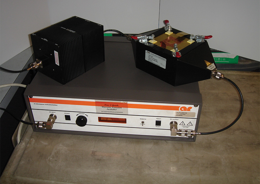 Figure 6: Test equipment used for evaluations above 1 GHz