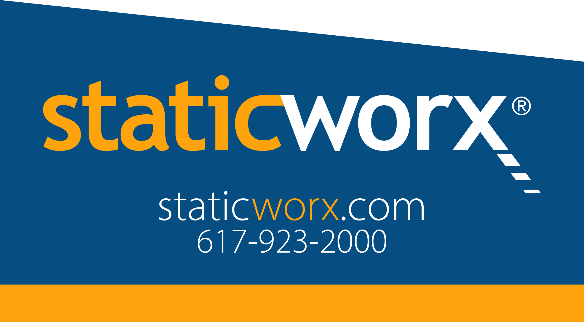 staticworx logo and website