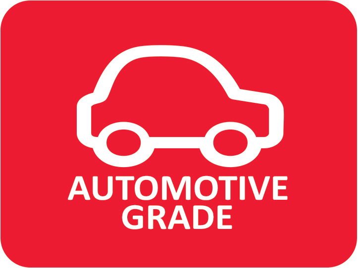 automotive grade red logo