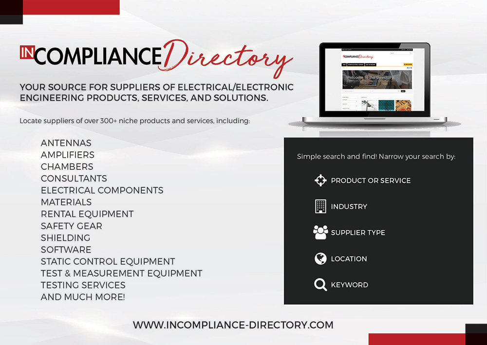 In Compliance Directory Advertisement