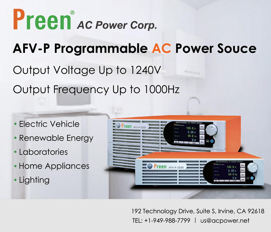 Preen AC Power Corp. products and consulting advertisement