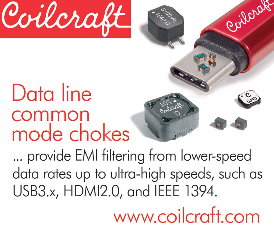Coilcraft products and consulting advertisement