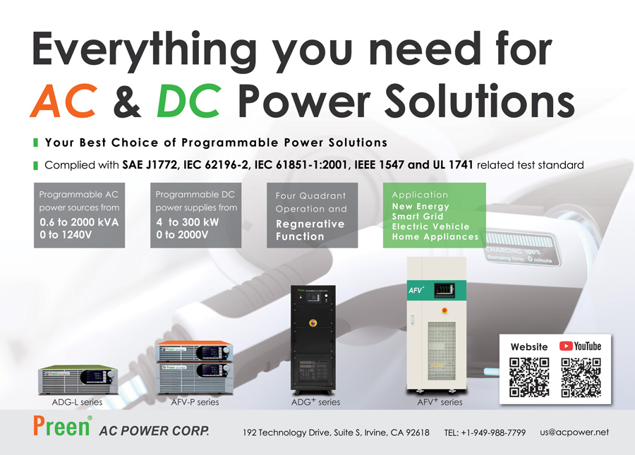 Preen AC Power Corporation Advertisement