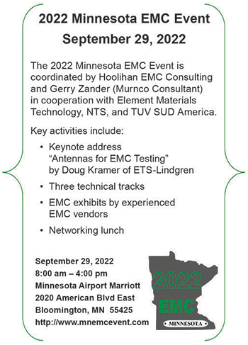 2022 Minnesota EMC Event Advertisement