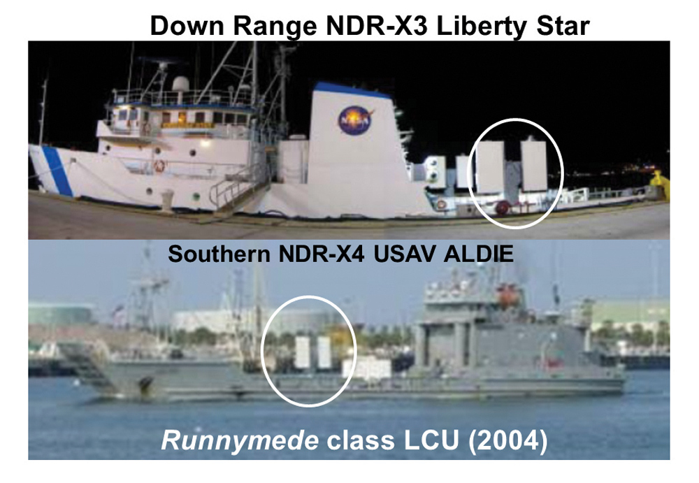Sea-based NDR Weibel Doppler radars