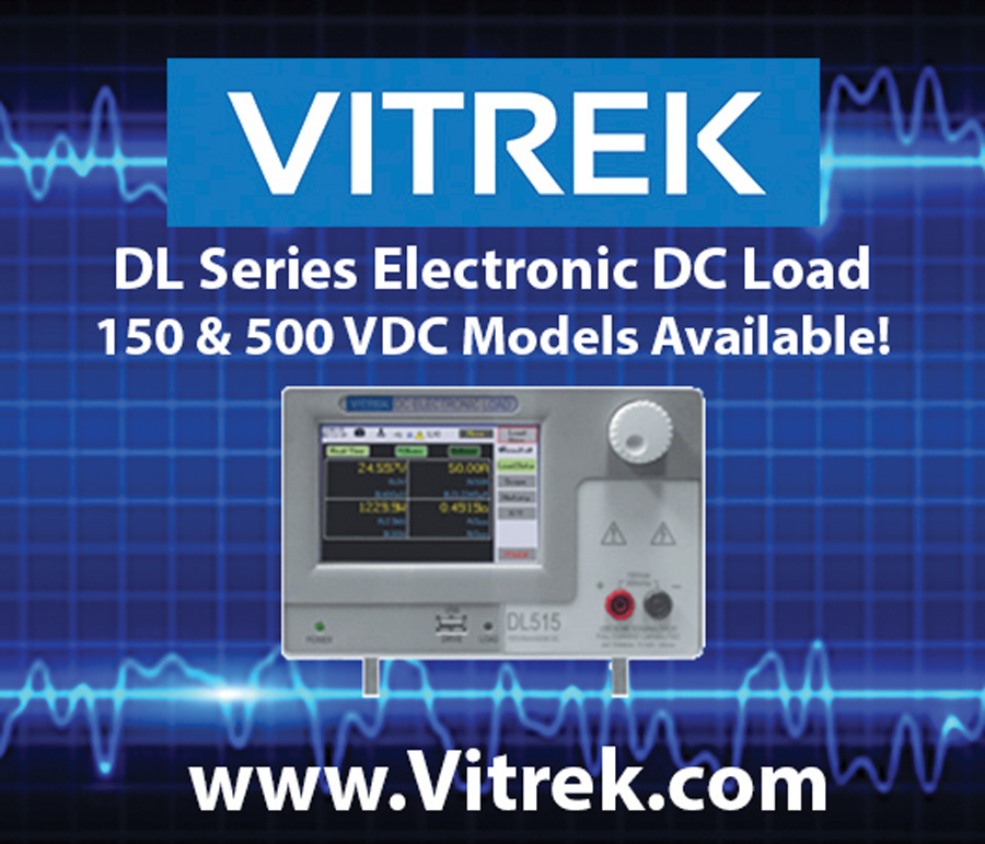 Vitrek New DL Series Electronic DC Load