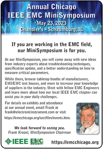 IEEE EMC Chicago Mini Symposium Advertisement
