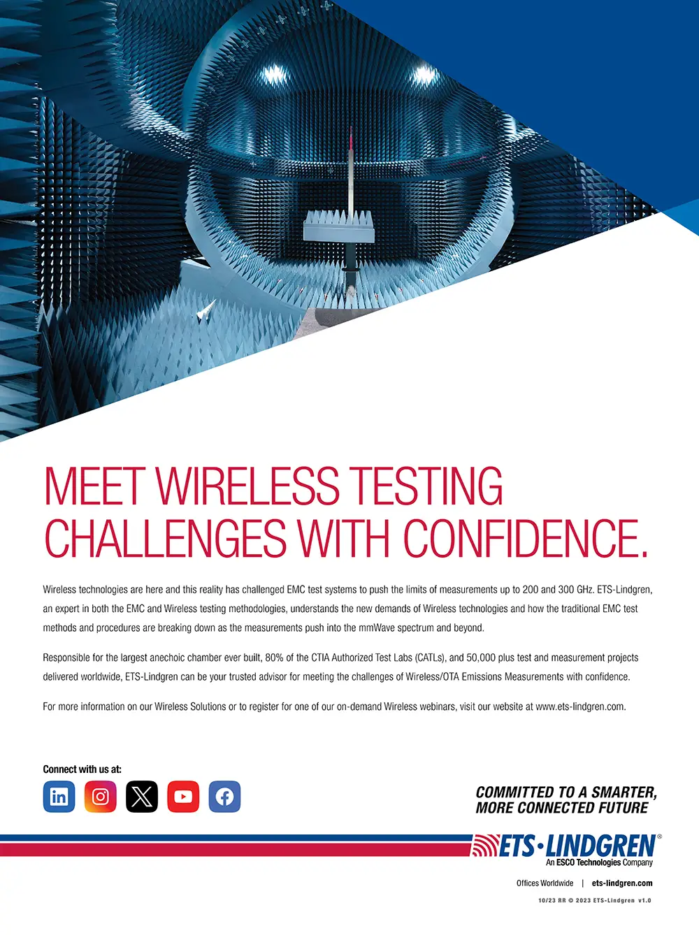 ETS-Lindgren Advertisement