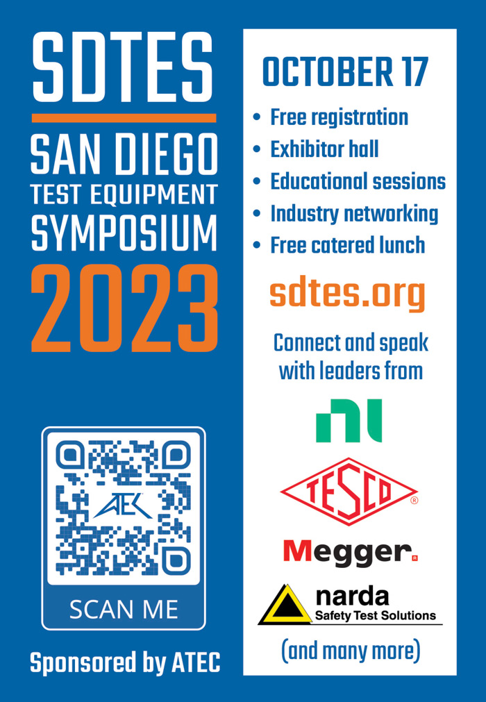 San Diego Test Equipment Symposium Advertisement