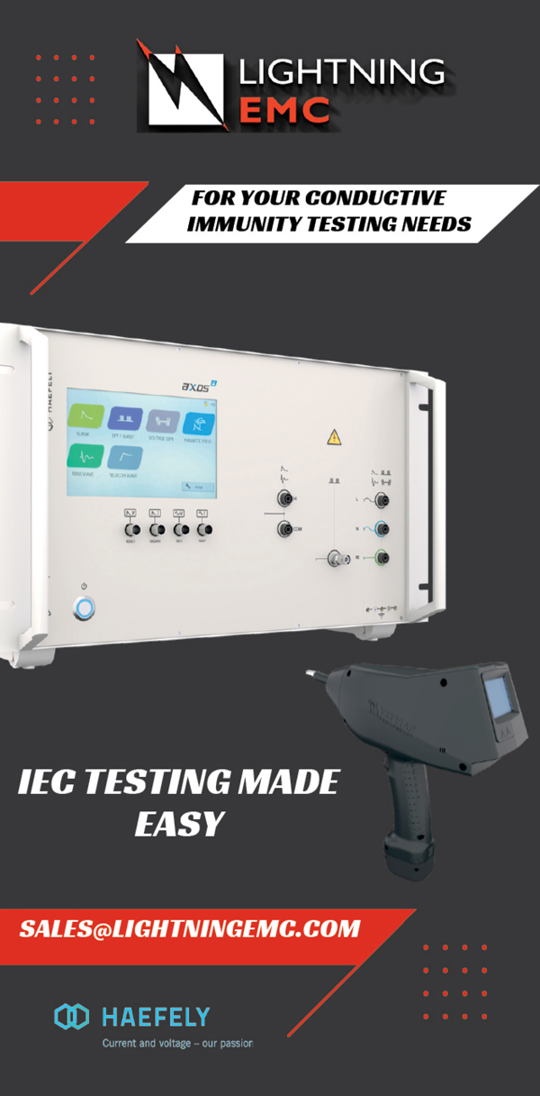 Lightning EMC Advertisement