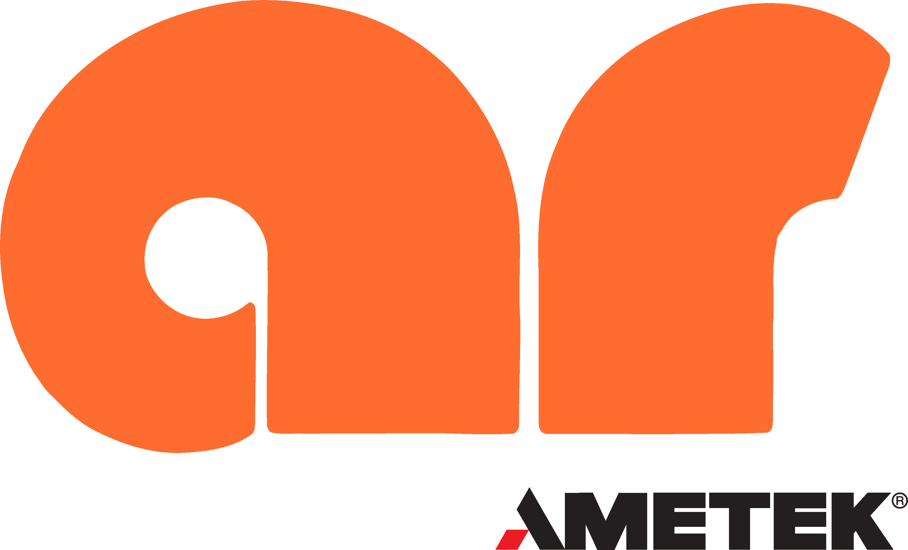 AR Ametek logo