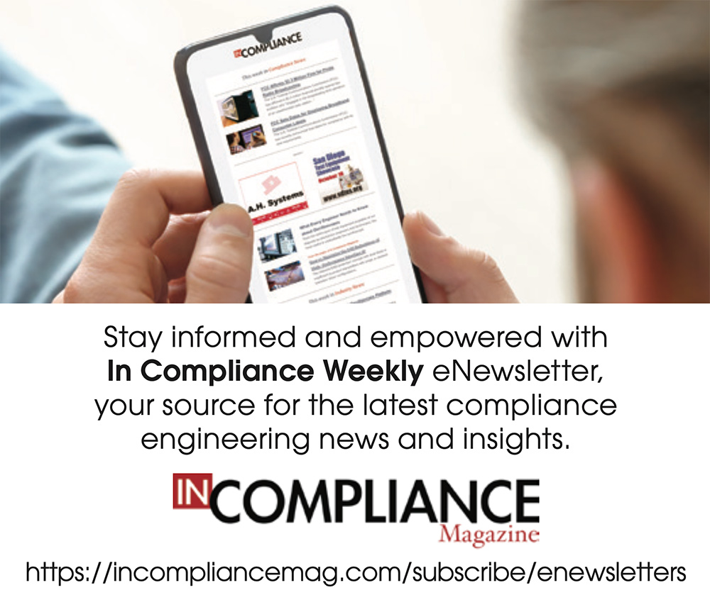 In Compliance Weekly eNewsletter Advertisement