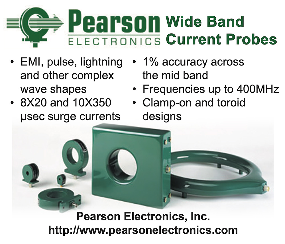 Pearson Electronics, Inc. Advertisement