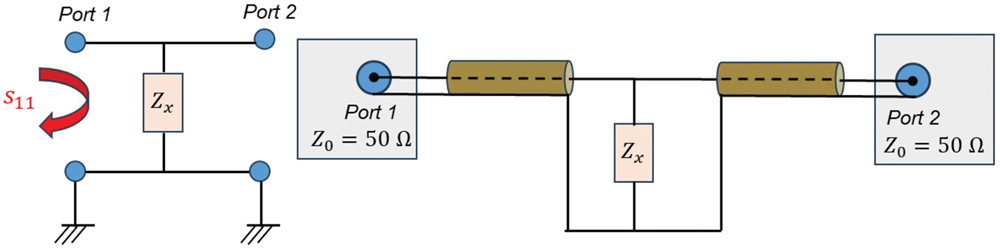 Two-port shunt configuration