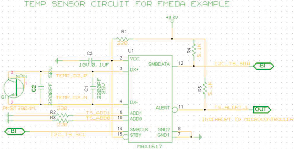 Figure 7: Example schematic of watchdog circuits