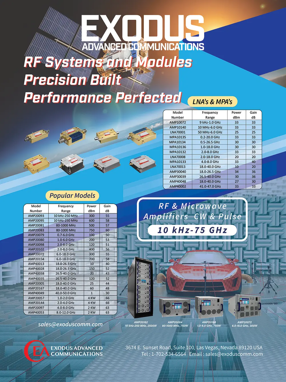 Exodus Advanced Communications Advertisement