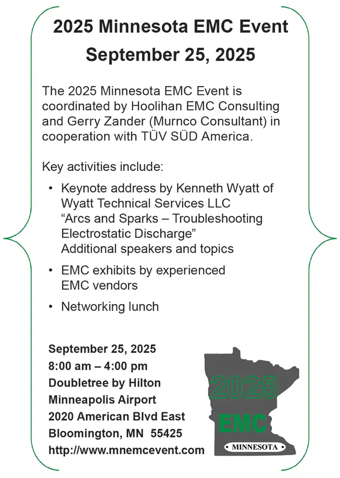 Minnesota EMC Event Advertisement