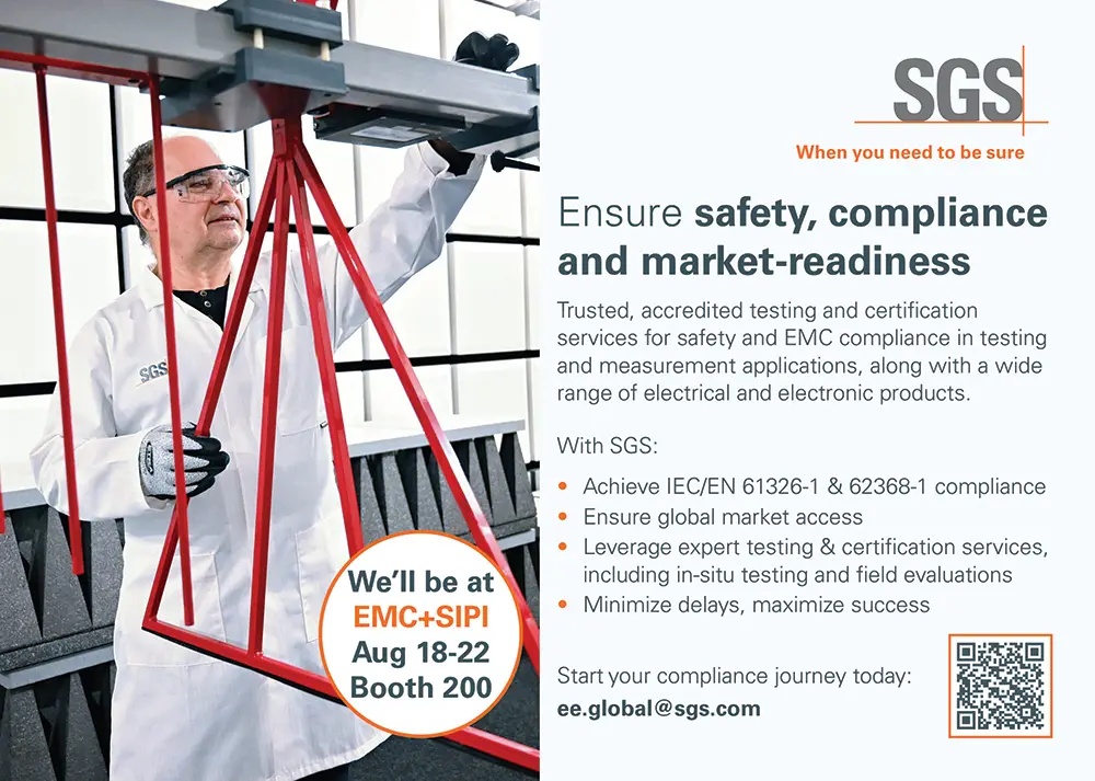 SGS North America Inc. Advertisement