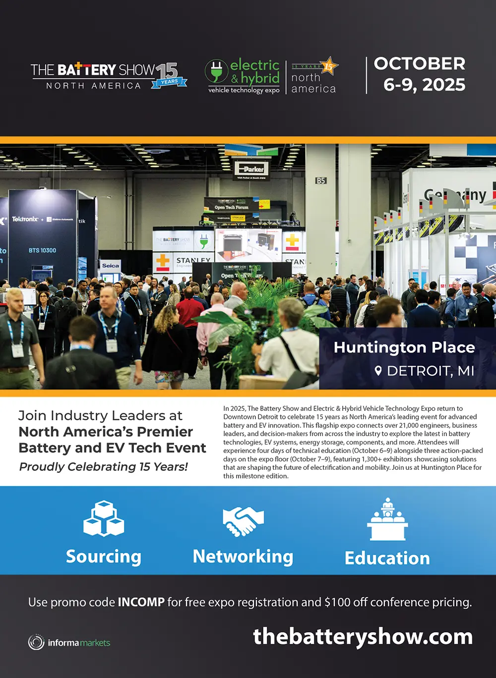 The Battery Show Advertisement