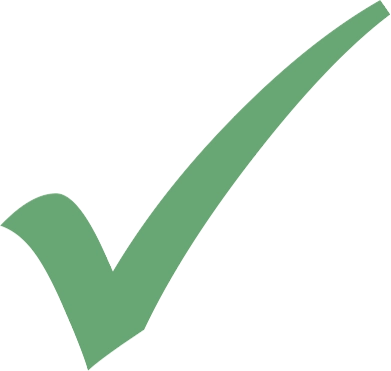 green check