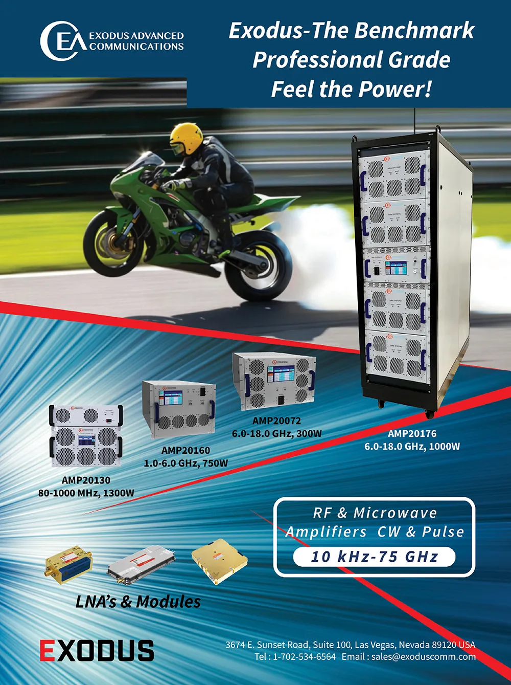 Exodus Advanced Communications Advertisement