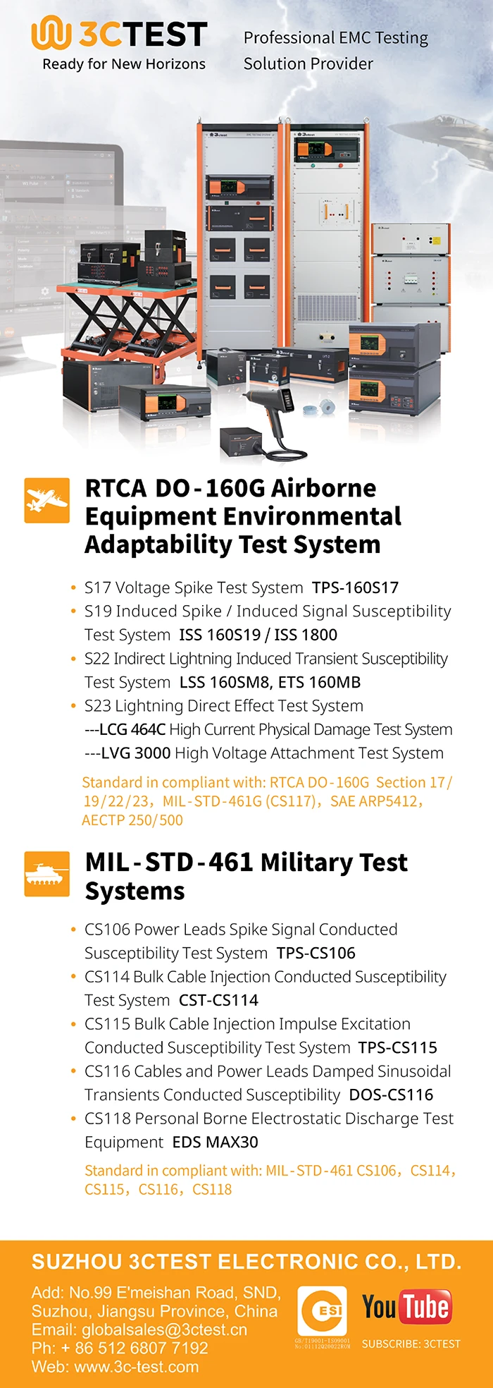 Suzhou 3ctest Electronic Co. Ltd. Advertisement
