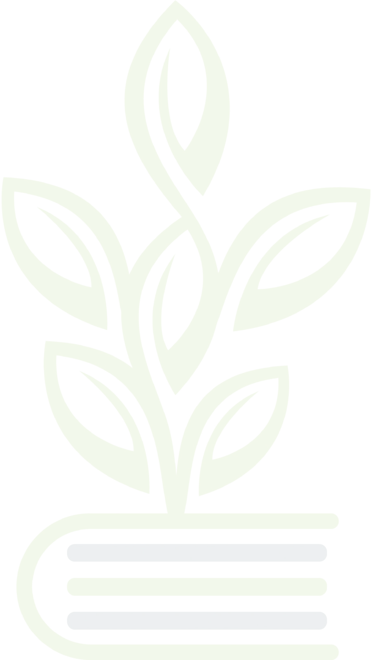 plant growing from book