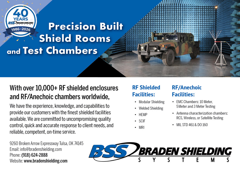 Braden Shielding Systems Advertisement