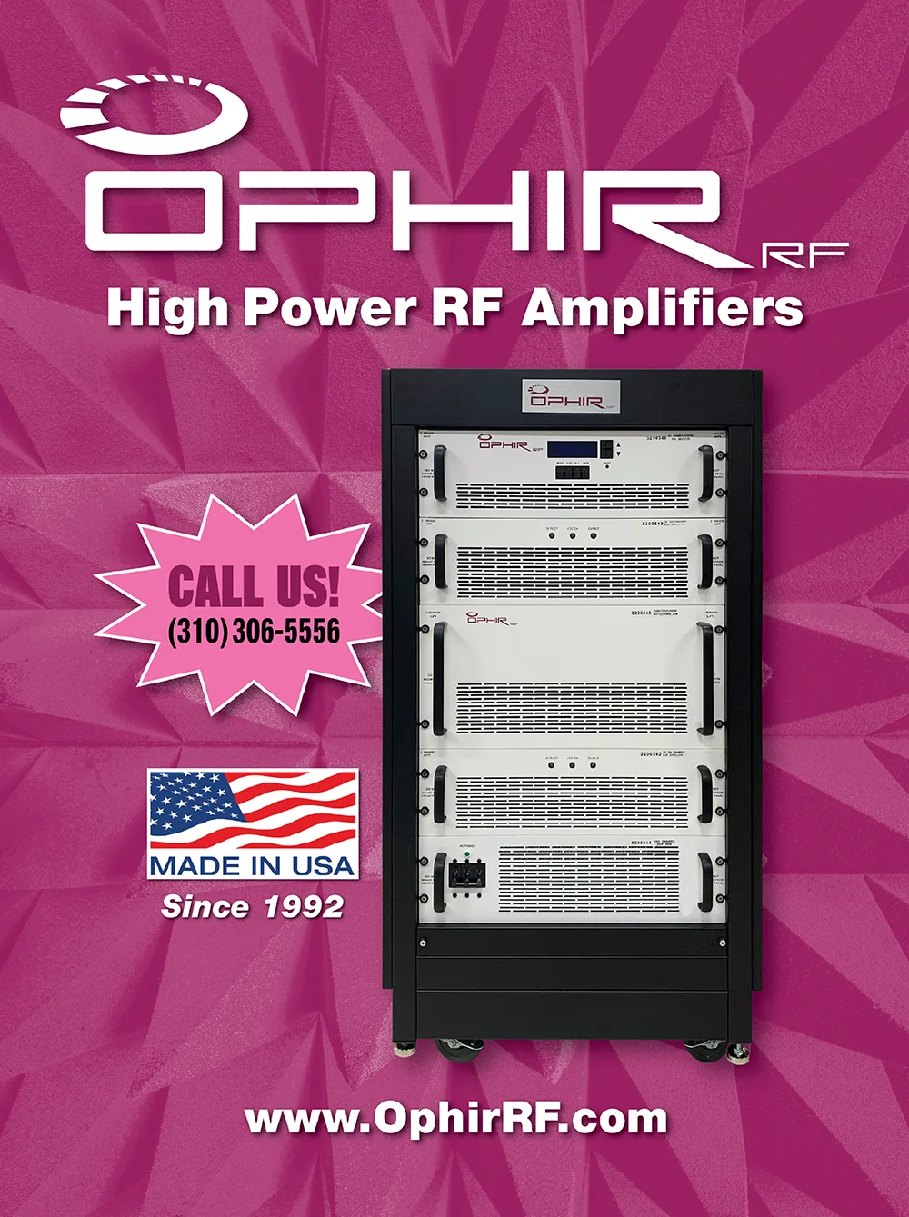 Ophir RF Advertisement
