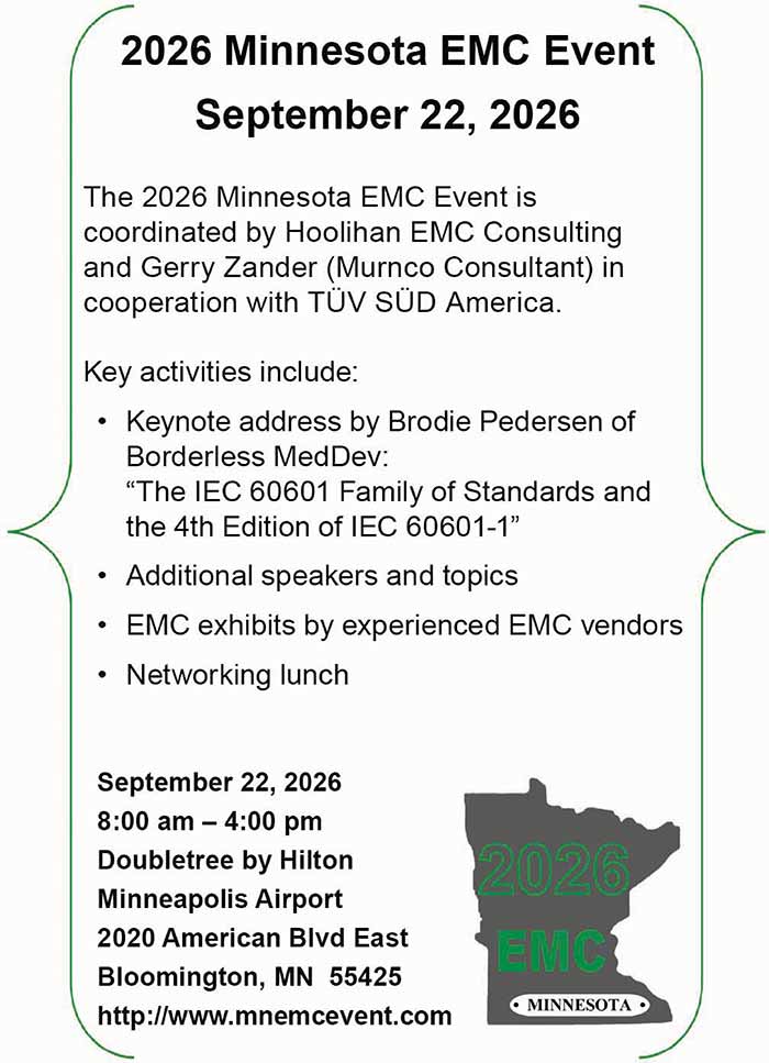 Minnesota EMC Event Advertisement