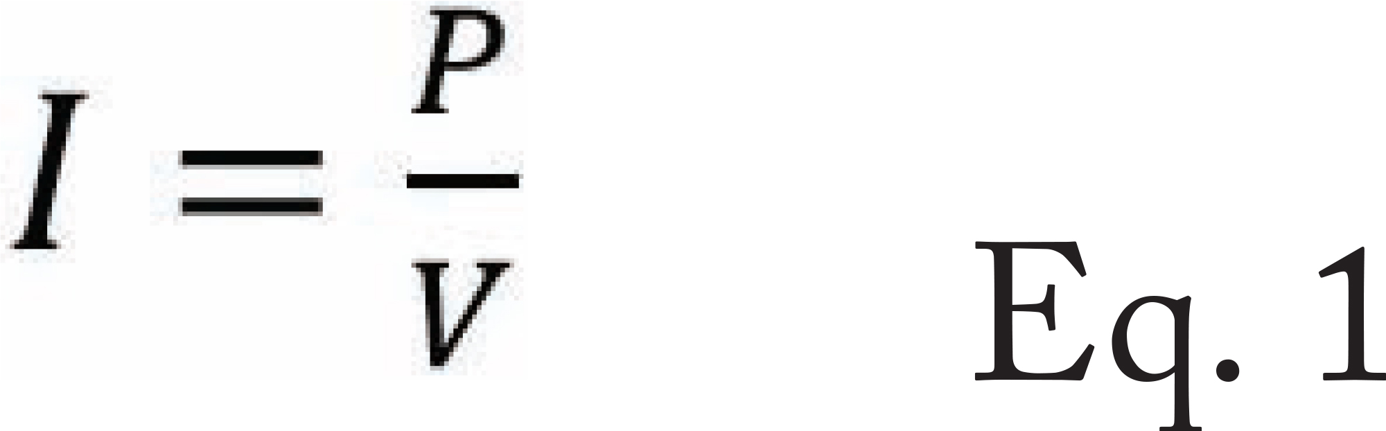 Equation 1